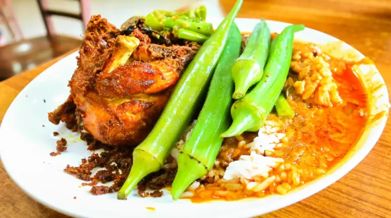 Hidangan Nasi Kandar Khas Dari Malaysia