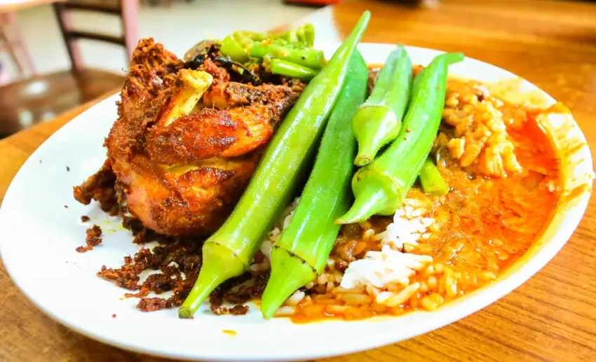 Hidangan Nasi Kandar Khas Dari Malaysia