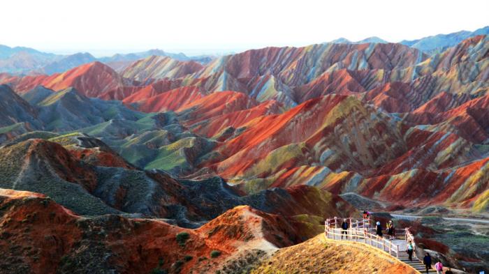 Gunung Pelangi Yang Di Kenal Sebagai Vinicunca