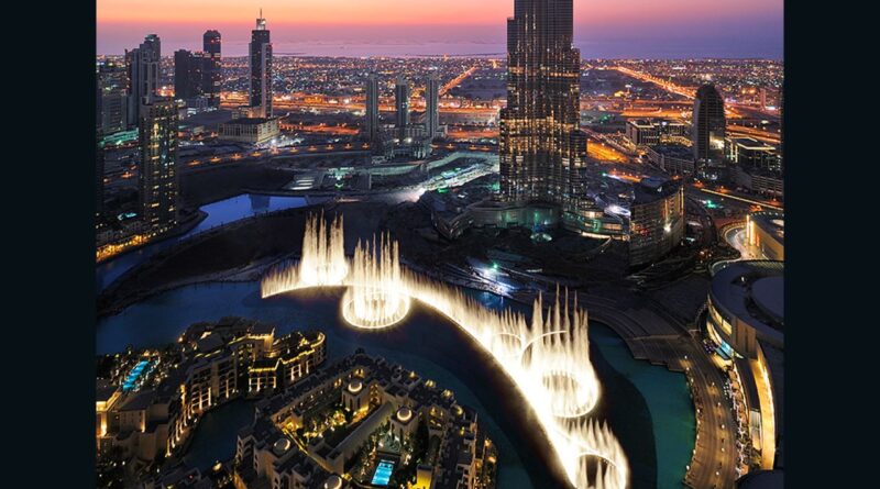 Destinasi Dubai Fountain