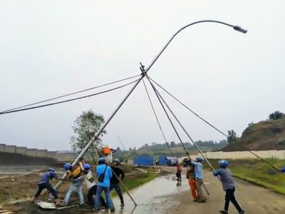 Lampu Jalan Unsur Penting Menjaga Keamanan Kota