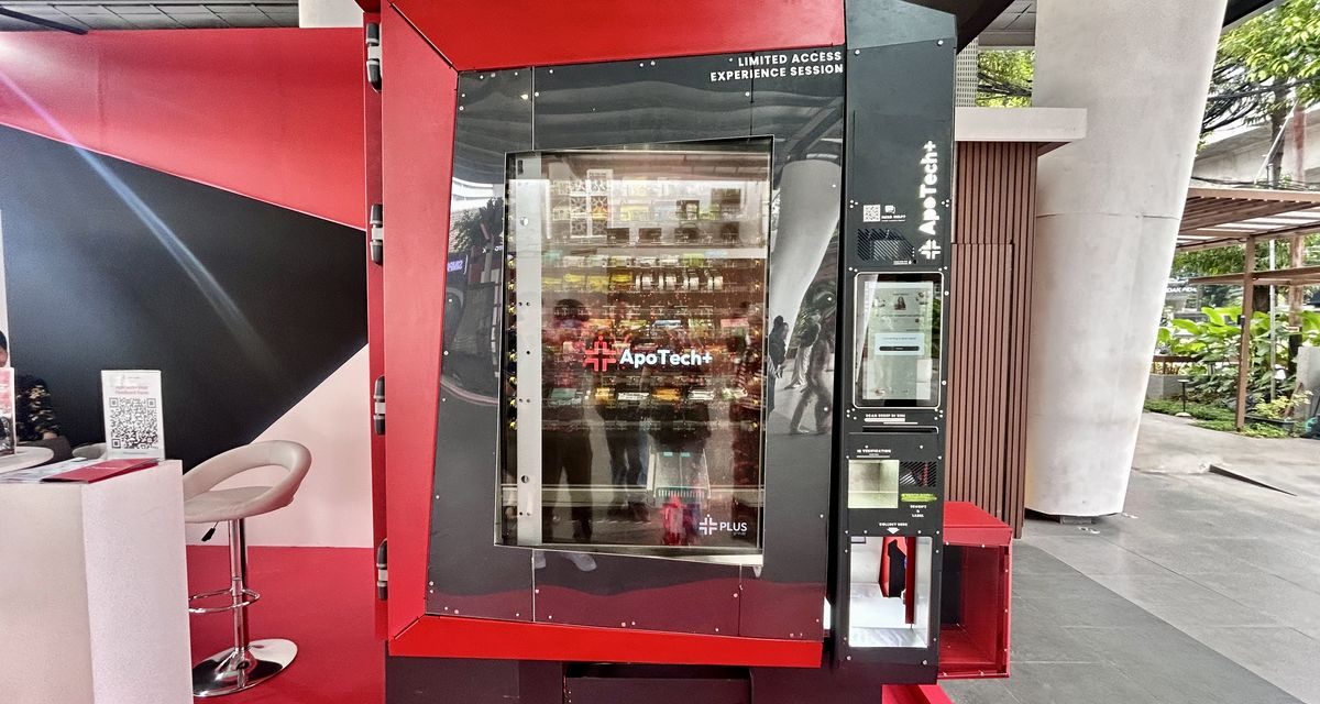 Vending Machine Menjadi Mesin Yang Sangat Pintar