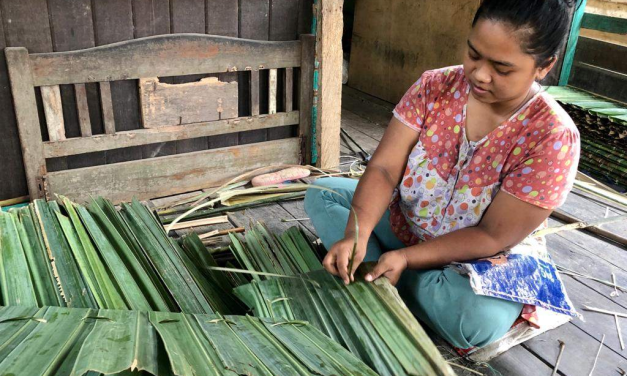 Atap Daun Aren Tradisi Lokal Yang Punya Beberapa Keunggulan
